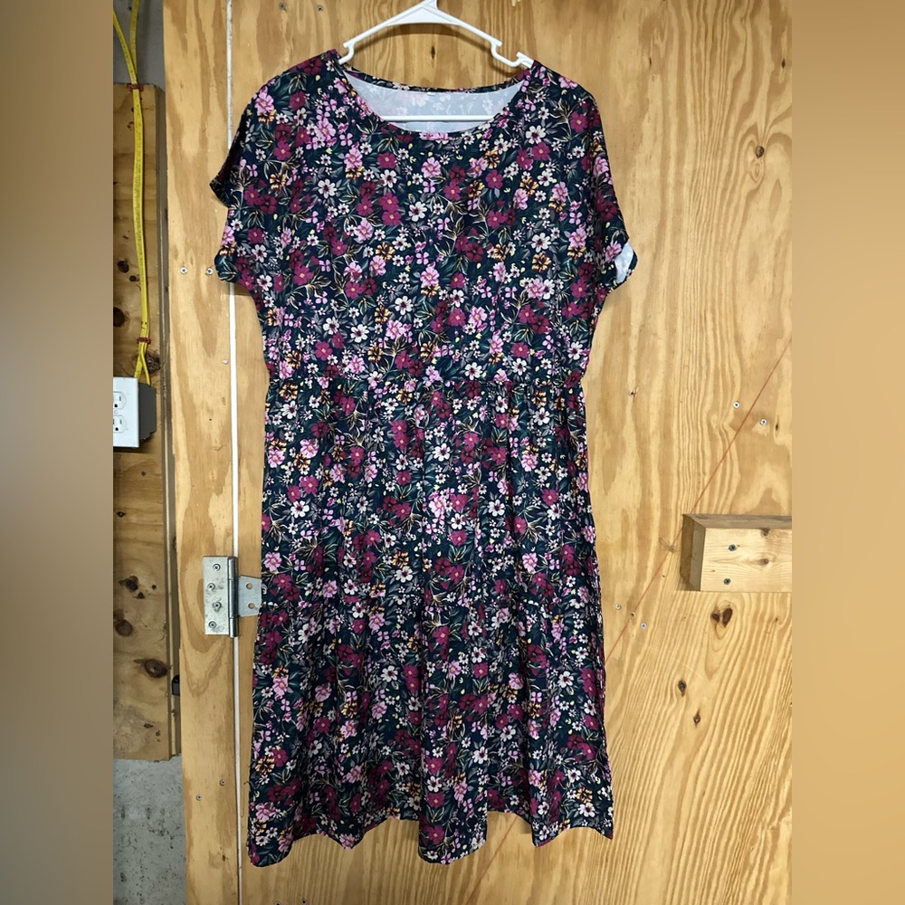 Floral Print Women's Dress